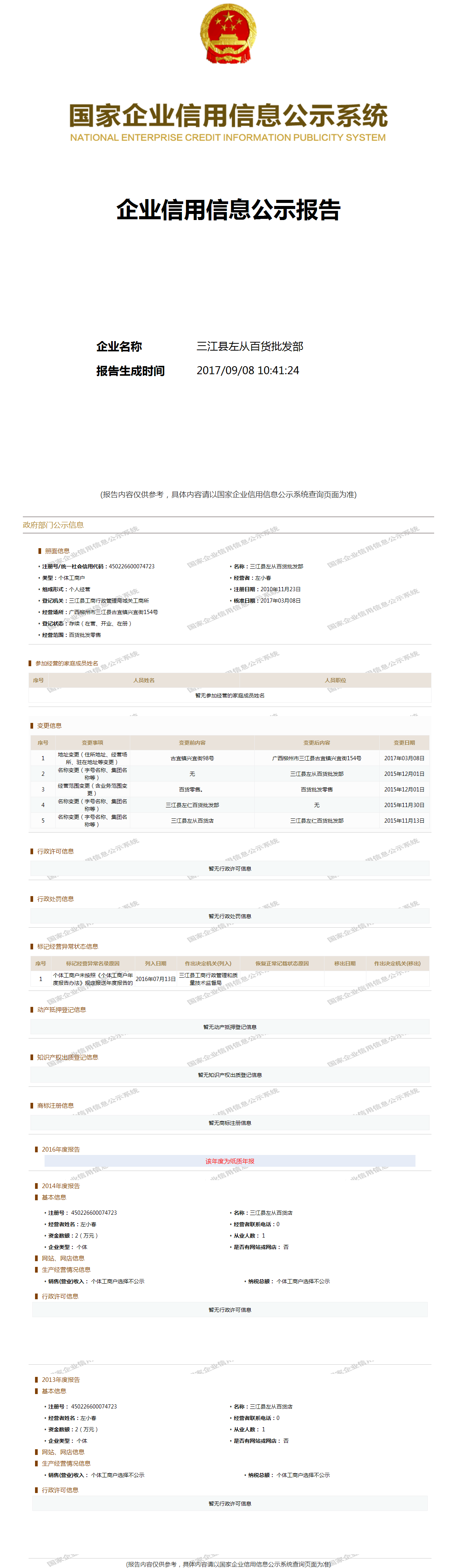 百货批发市场最新信息